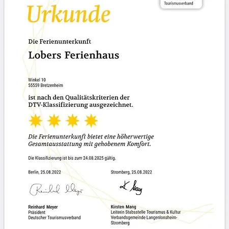 Holiday home Lober's **** *
